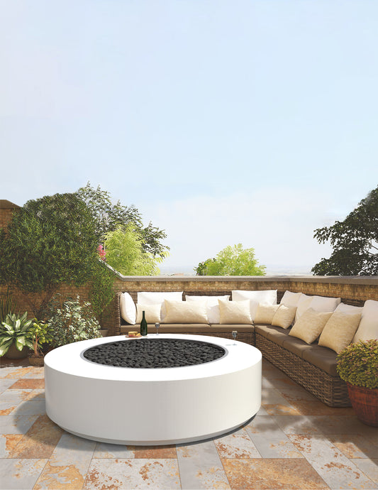 Unity Round Fire Pit – Powder Coated Steel 48"