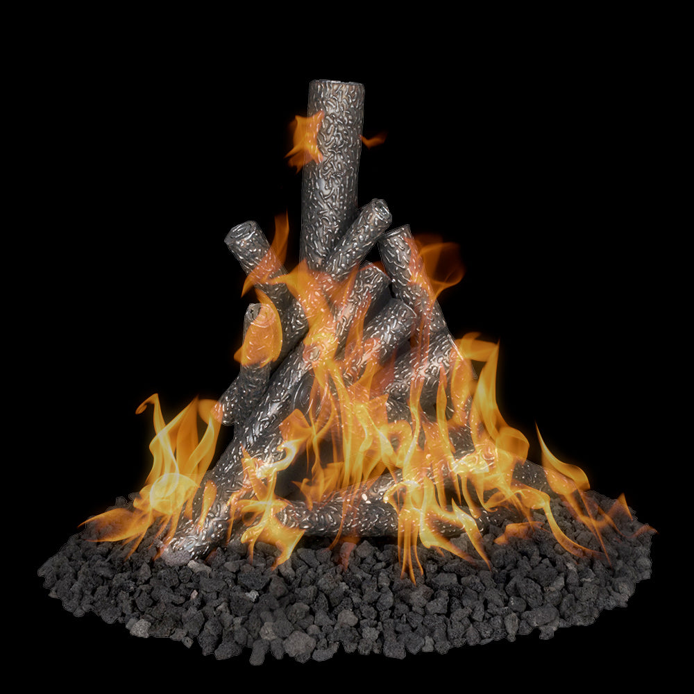 Steel Log Set